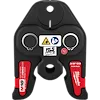RLS ACR Press Jaws for M18 FORCE LOGIC Press Tools. Black and red press jaws designed for use with specific press tools.