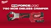 M18™ FORCE LOGIC™ 750 MCM Dieless Crimper, view 18