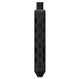 1-7/8 in Rubber Concrete Vibrator Head