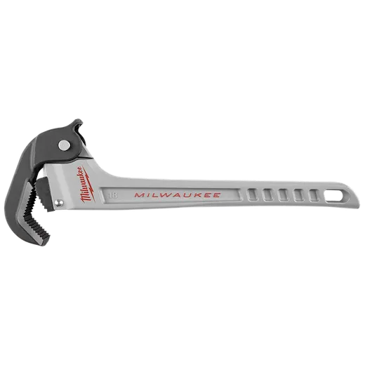 18" Aluminum Self-Adjusting Pipe Wrench