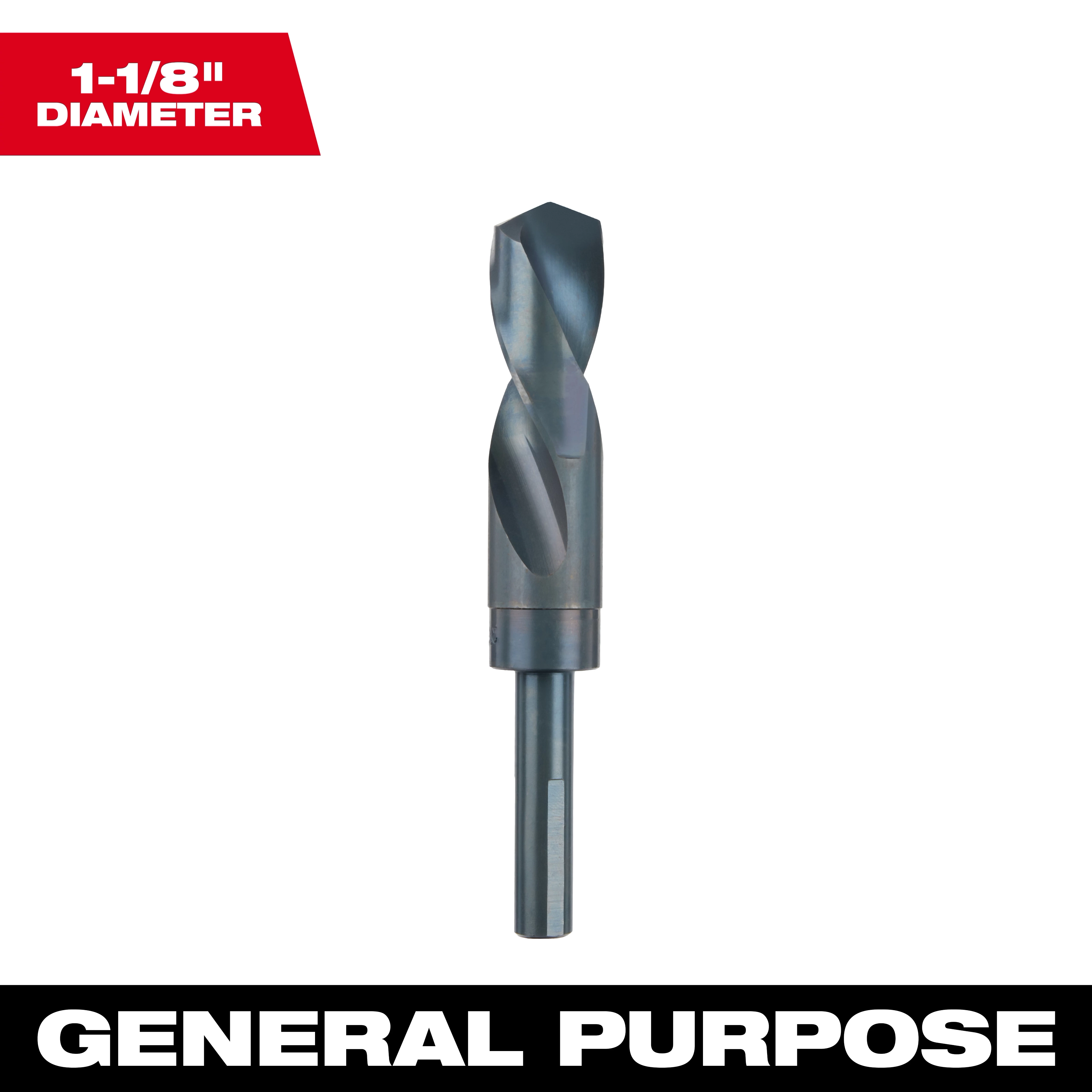 48-89-2756 Primary Image shows a general-purpose drill bit with a 1-1/8 inch diameter against a white background.