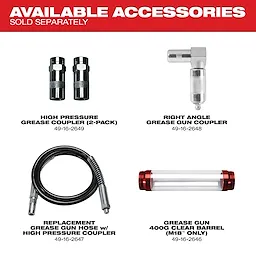 Grease Guns Available Accessories
