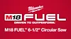 M18 FUEL™ 6-1/2" Circular Saw (Tool Only), view 6