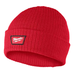 Image of the Milwaukee Rib-Knit Cuffed Beanie in red