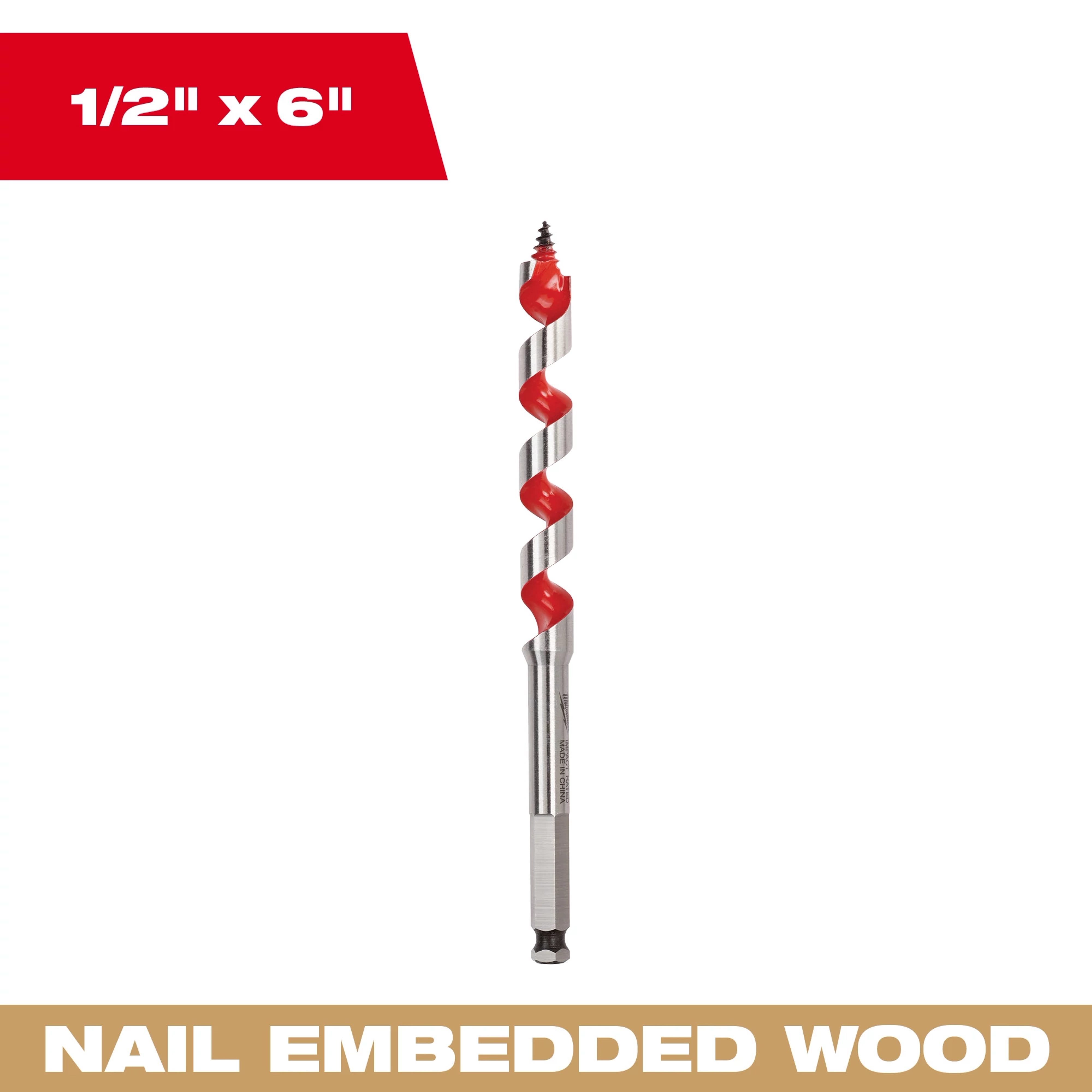 1/2" x 6" Ship Auger Bit