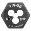 1/4"-20 NC 1-Inch Hex Die
