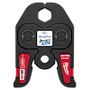7/8" ZoomLock MAX Press Jaw, compatible with M18 FORCE LOGIC Press Tools. Black jaw with red accents and product labels.