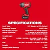 M18 FUEL™ 1/2" High Torque Impact Wrench w/ Friction Ring Kit, view 27