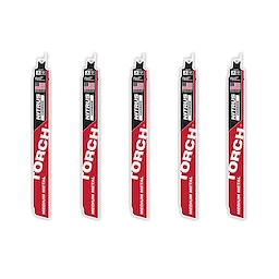 9" 10TPI The TORCH(TM) with NITRUS CARBIDE(TM) Teeth for Medium Metal 5PK