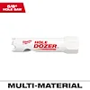 5/8" Hole Dozer Bi-Metal Hole Saw is a white cylindrical cutting tool with red text, designed for multi-material drilling.