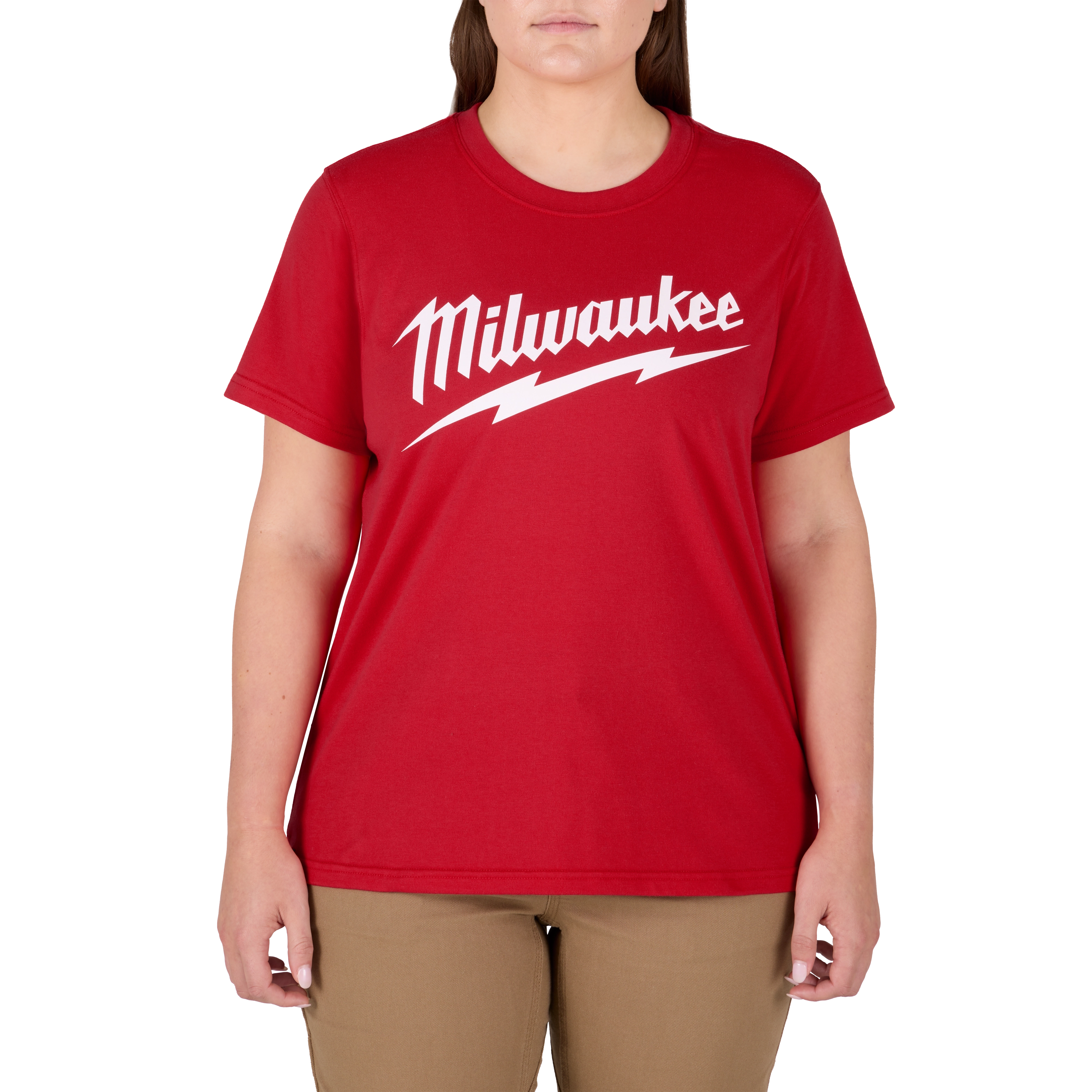 Women's GRIDIRON™ Logo Tee - Short Sleeve Red S
