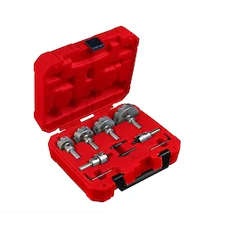 One-Piece Carbide Hole Cutter Kit – 8 pc