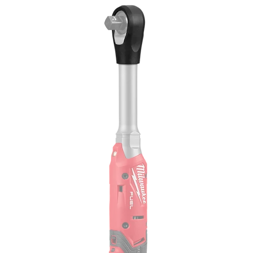 M12 FUEL 1/2" EXTENDED REACH RATCHET BOOT power tool with long metal neck and compact ratchet head.