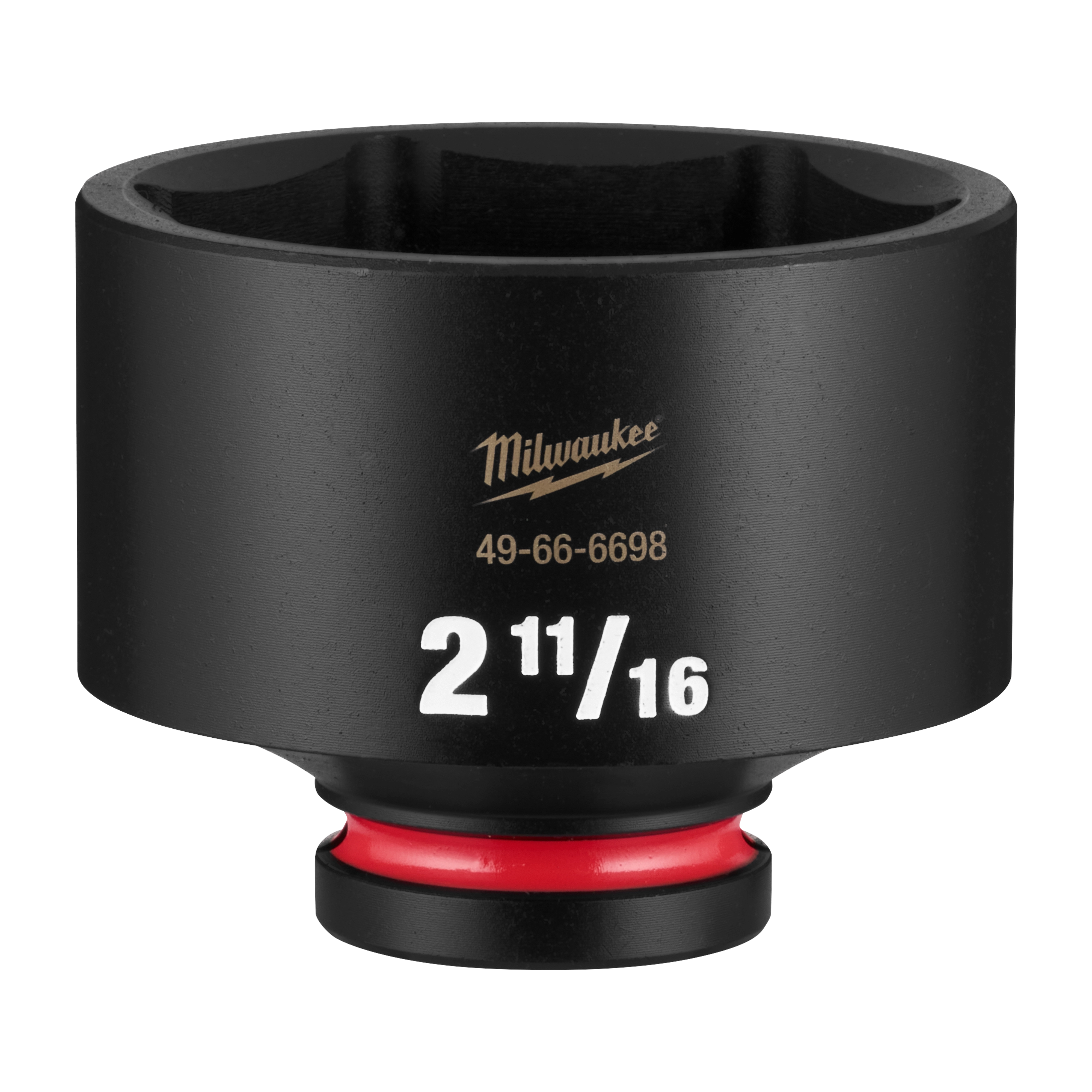 SHOCKWAVE Impact Duty 3/4" Drive 2-11/16" Standard 6 Point Socket standing upright on a plain background.