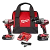 M18 Brushless 2-Tool Combo Kit, Hammer Drill/Impact Driver, view 9