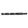 Thunderbolt Black Oxide Drill Bit features a twisted design for efficient drilling. The black finish helps reduce friction and resist wear.