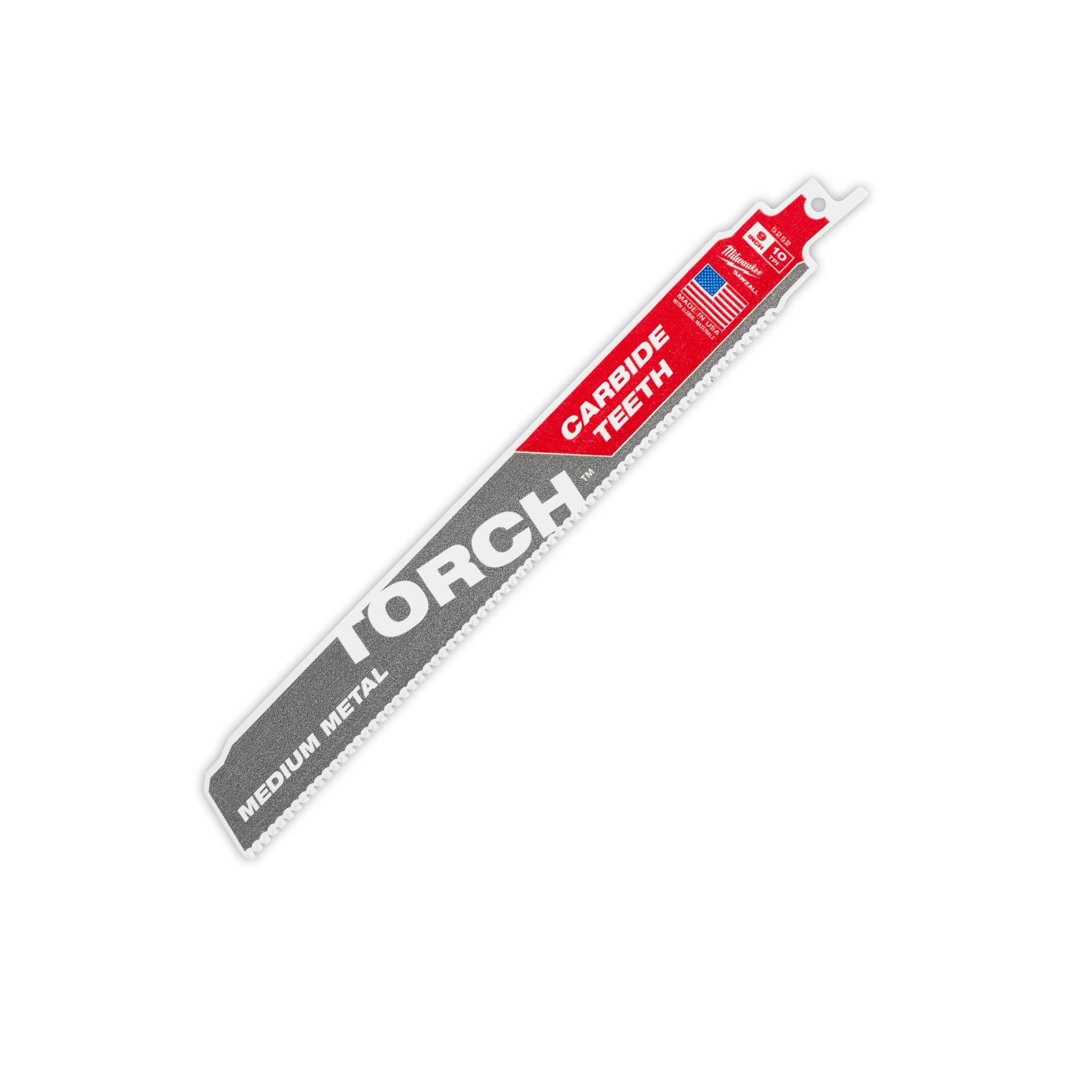 (1PK) 9" 10TPI The TORCH™ with Carbide Teeth for Medium Metal