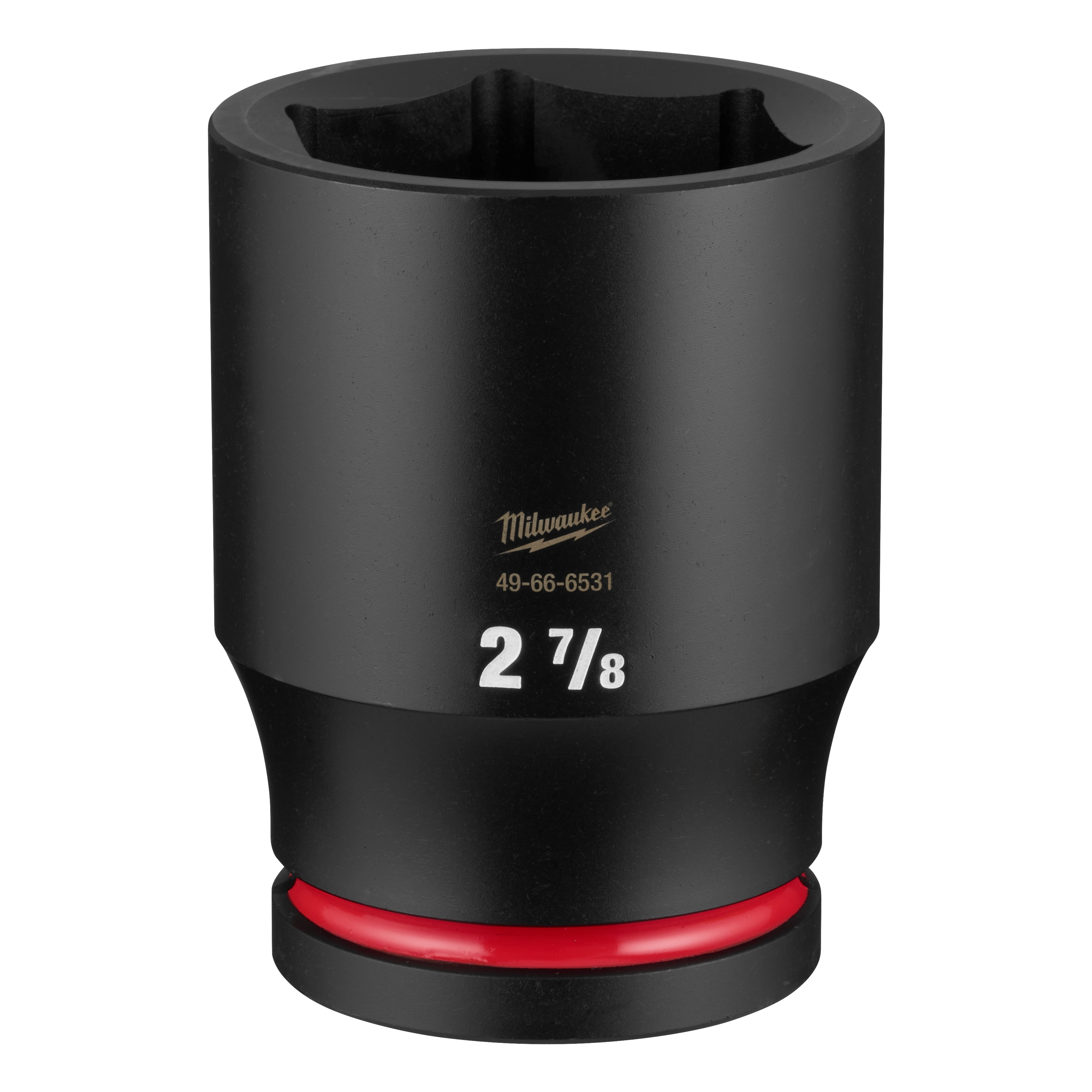 SHOCKWAVE Impact Duty 1" Drive 2-7/8" Deep 6 Point Socket standing upright on a plain background.