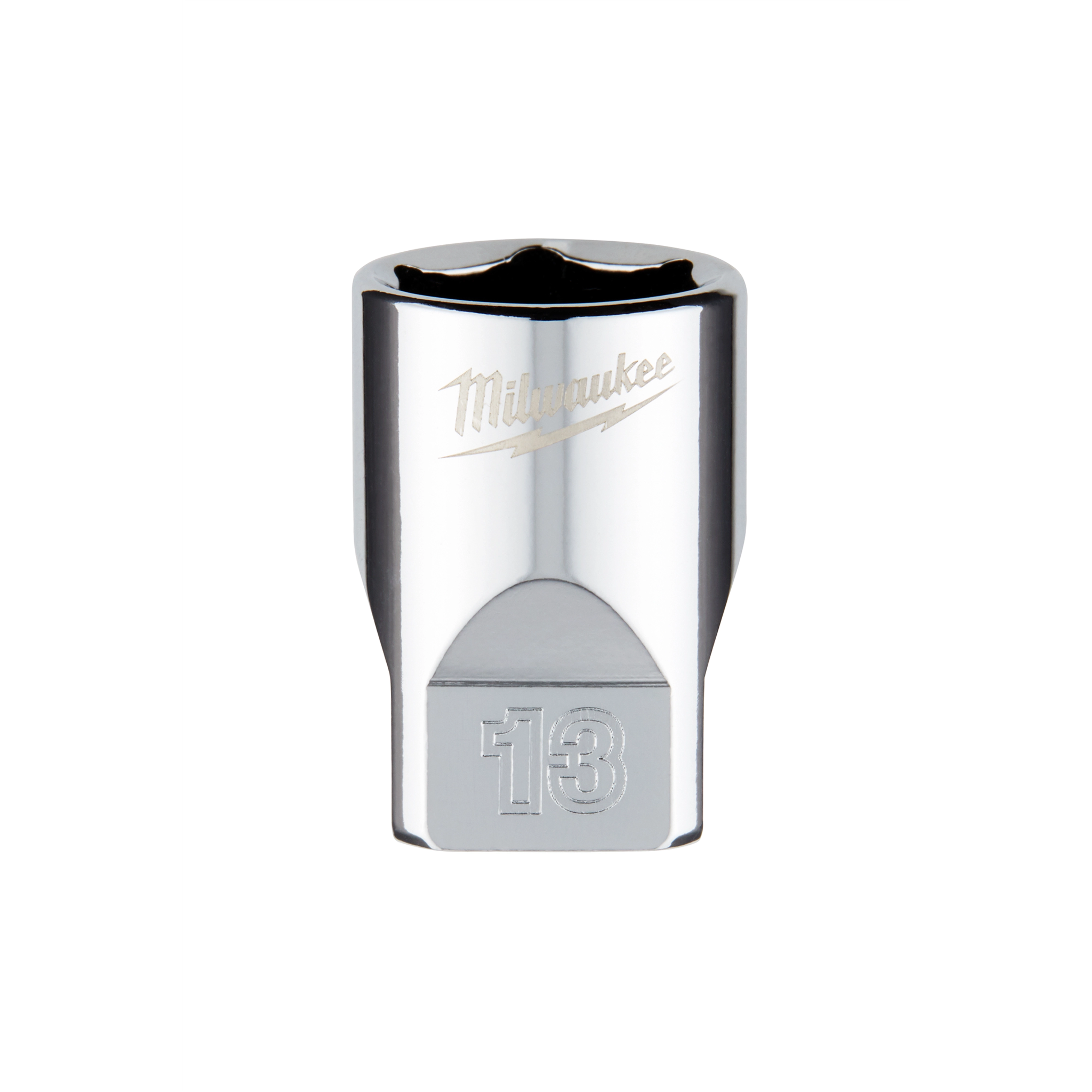 1/4" Drive 13mm Metric Socket with FOUR FLAT™ Sides