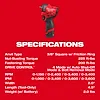 M12 FUEL™ 3/8" Subcompact Impact Wrench w/ Friction Ring Kit, view 21
