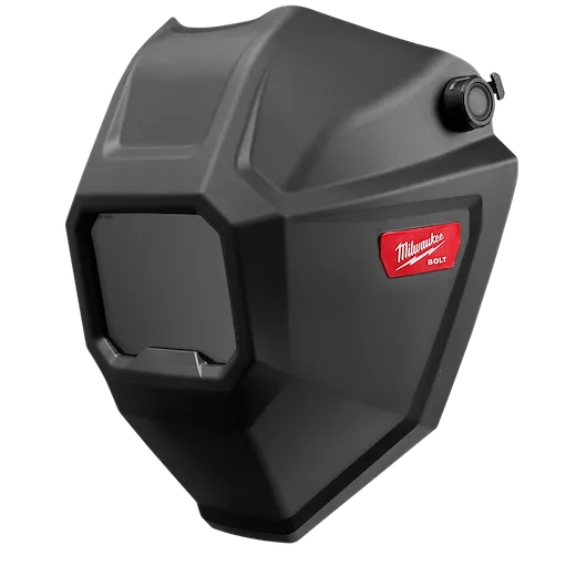 BOLT Passive Welding Hood in black with a rectangular viewing window and an adjustment knob on the side.