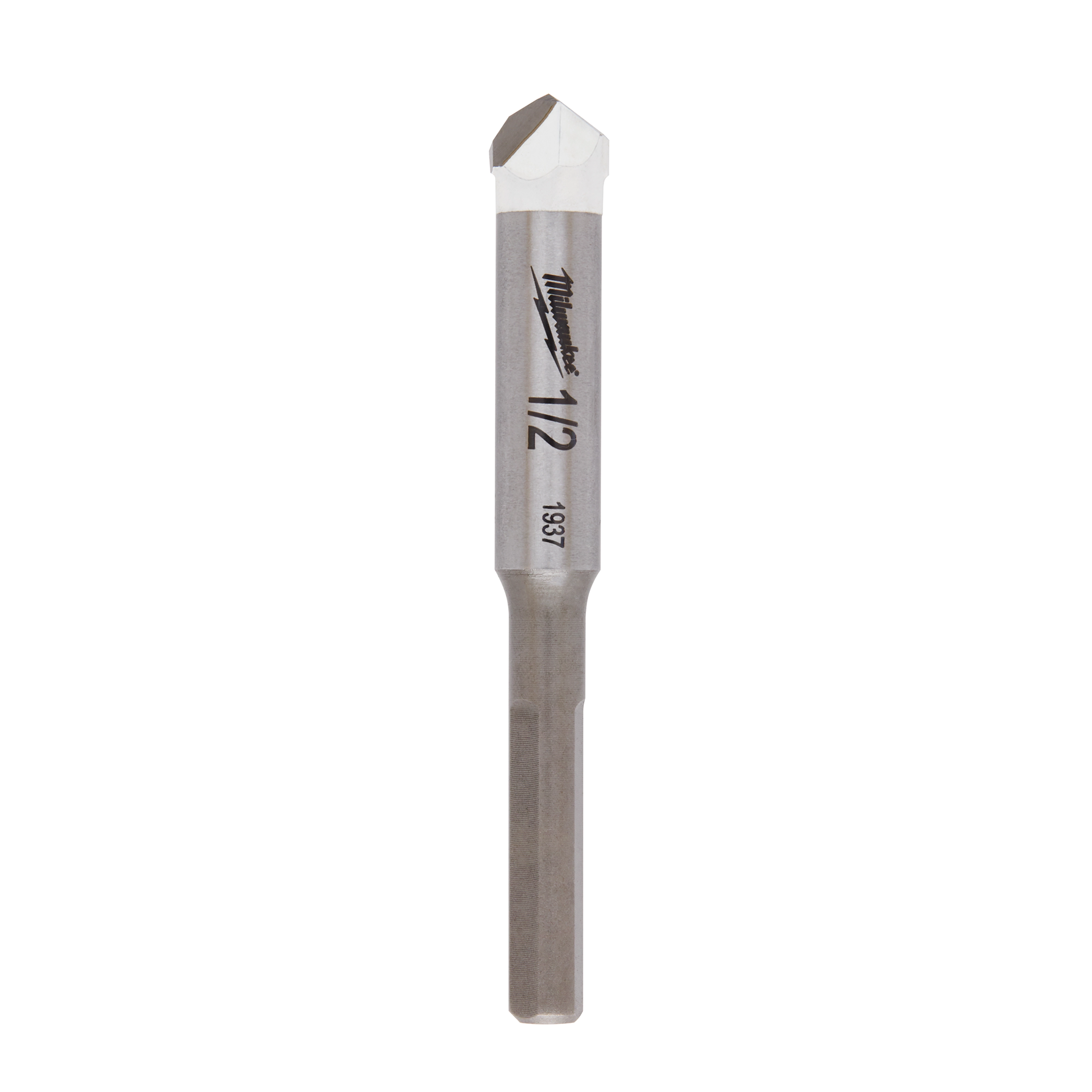 1/2" Natural Stone Bit standing upright on a plain white background.