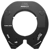 4" NIBCO Press Ring for use with M18 FORCE LOGIC Long Throw Press Tool, shown in a metallic black finish.