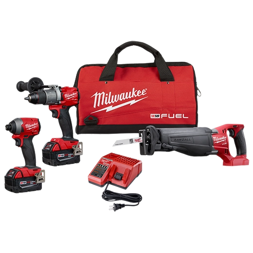 M18 FUEL 3 Power Tool Combo Kit (2997-23) | Milwaukee Tool