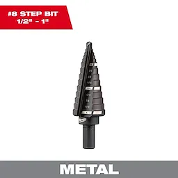 48-89-9208 Black Oxide Step Bit Primary Image