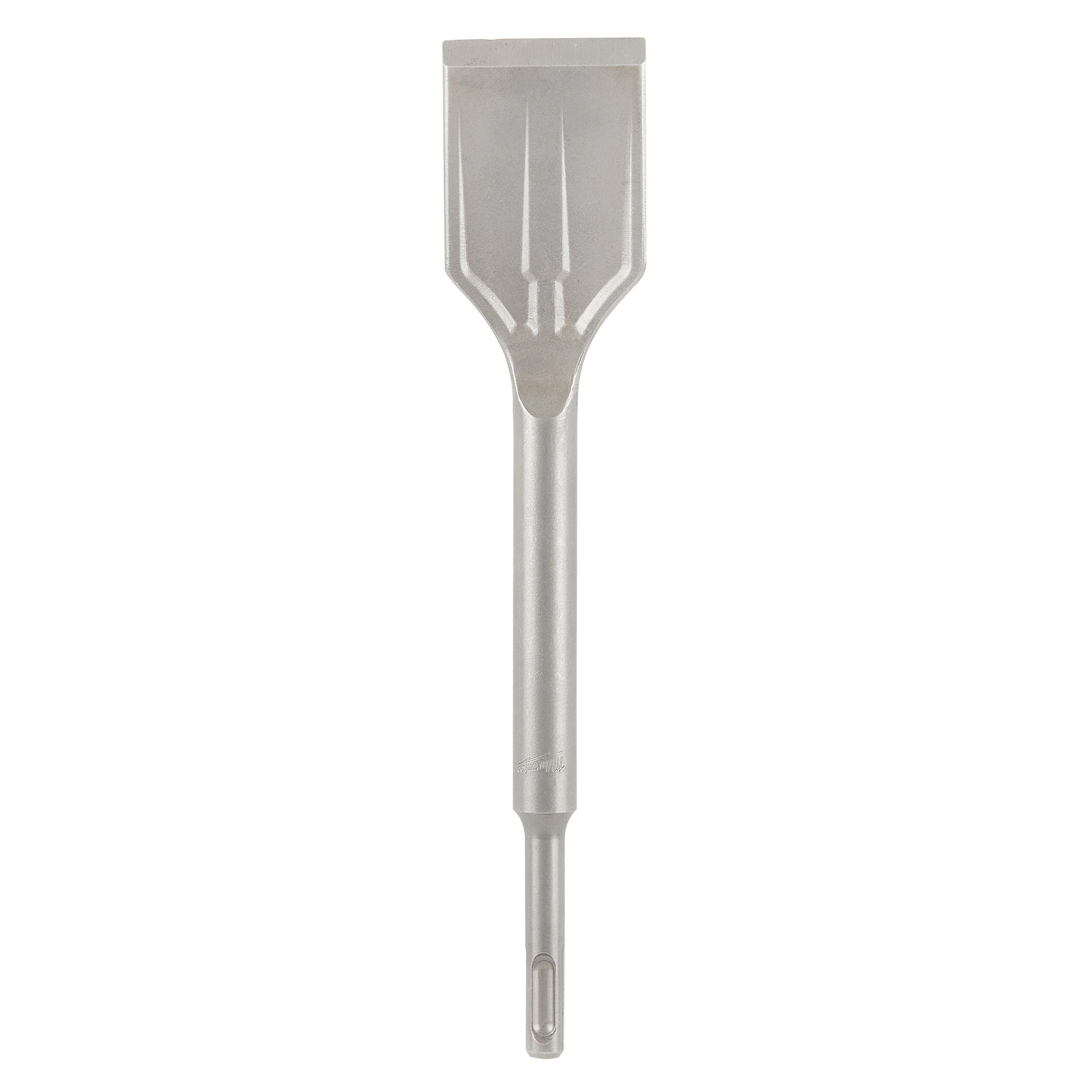 SDS+ 1-7/8" SLEDGE Tile Chisel is a silver-colored, heavy-duty tool designed for efficiently removing tiles.