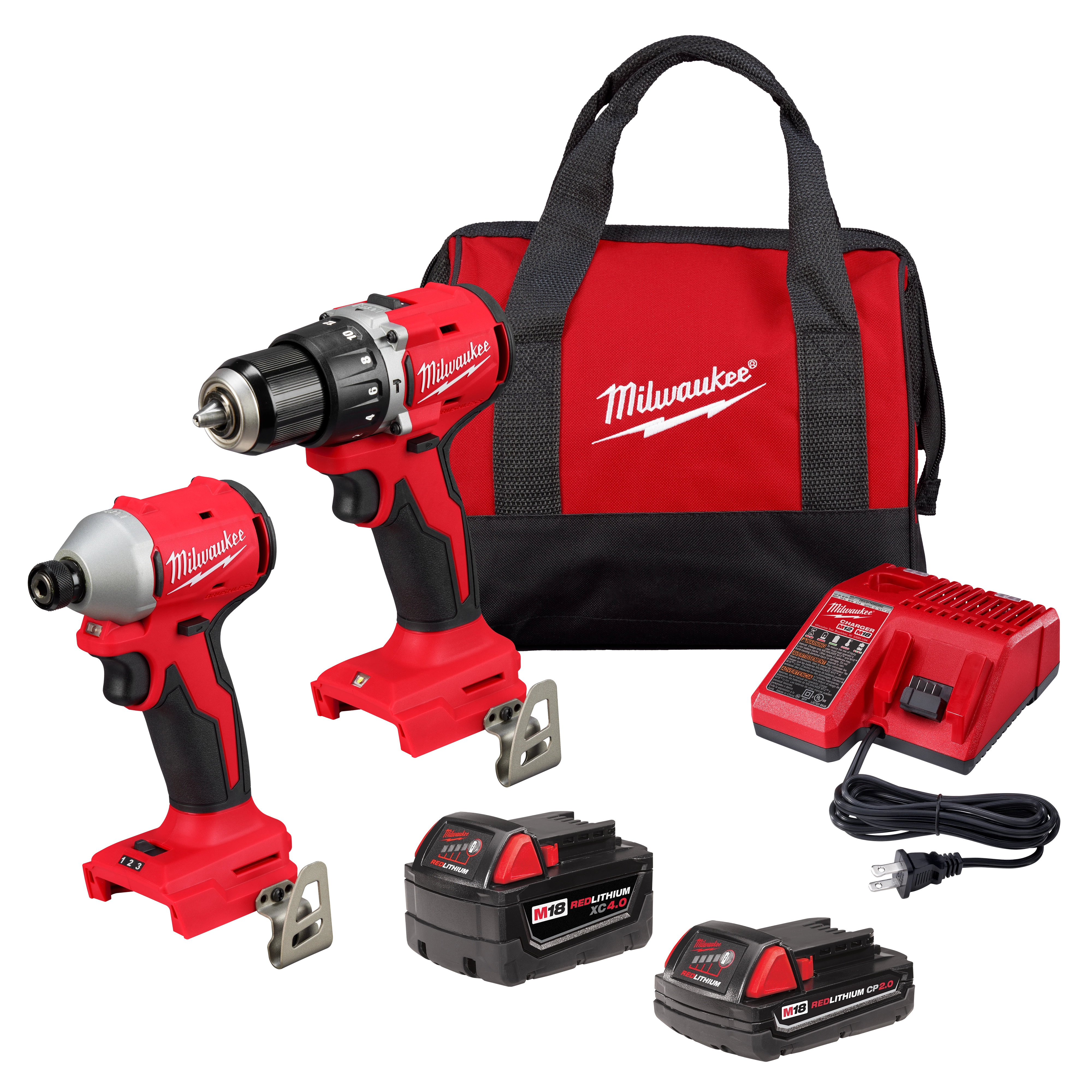 M18™ Compact Brushless 2-Tool Combo Kit | Milwaukee Tool