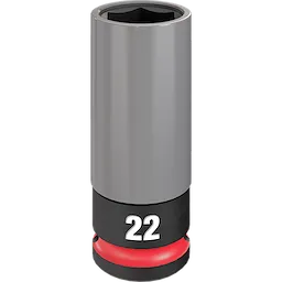 SHOCKWAVE Impact Duty™ 1/2 Drive 22MM Metric Lug Nut Wheel Socket​