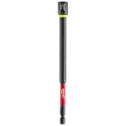 SHOCKWAVE Impact Duty 5/16" x 6" Magnetic Nut Driver with black body, yellow identification band, and red base with brand logo.