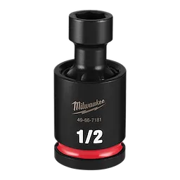 SHOCKWAVE Impact Duty 1/2" Drive 1/2" Standard Swivel Socket standing upright on a plain background.