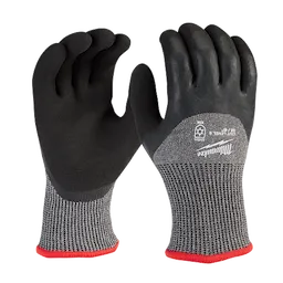 48-73-7950, 48-73-7951, 48-73-7952, 48-73-7953, 48-73-7954 - Cut Level 5 Winter Dipped Gloves - M