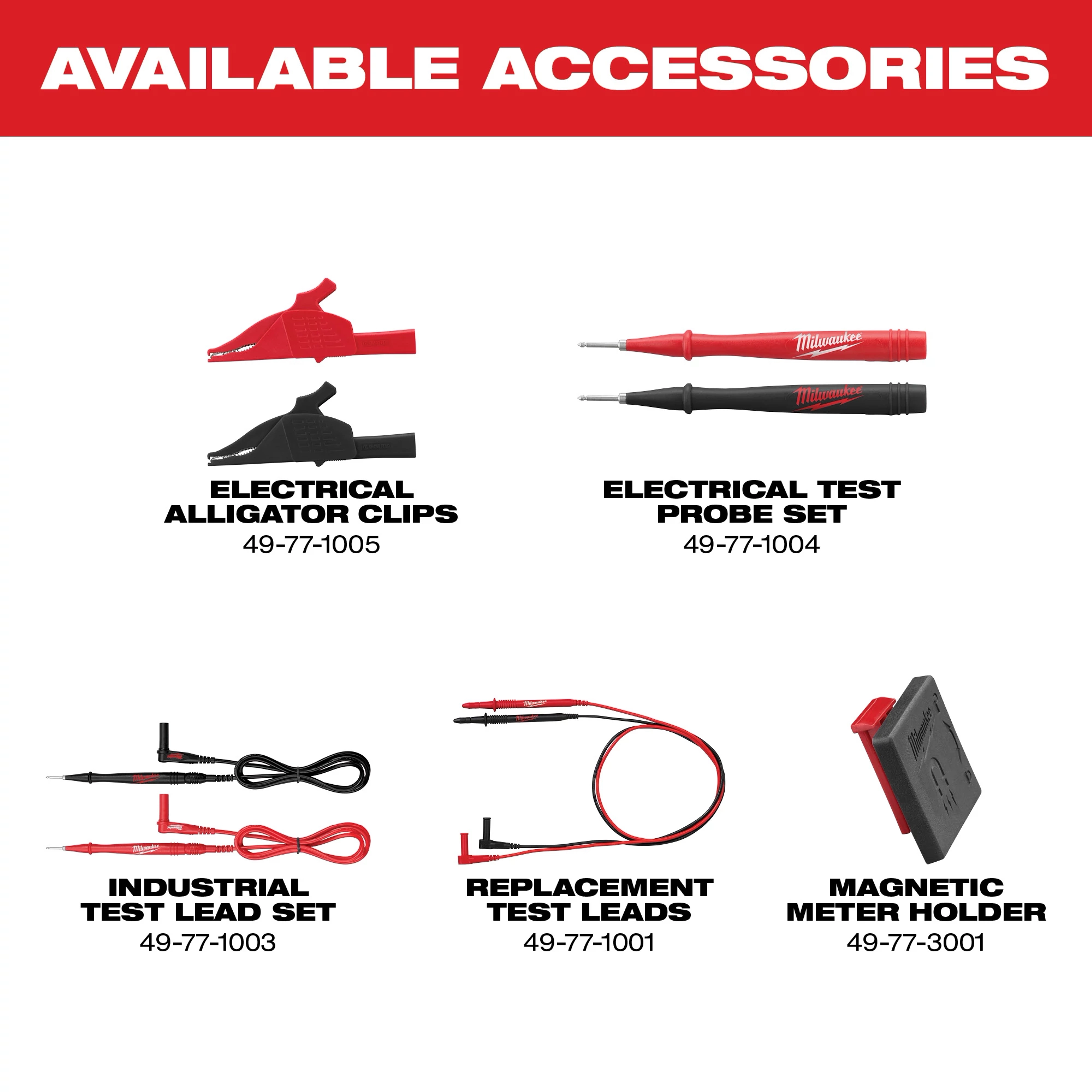 Clamp Meter Available Accessories