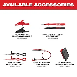 Clamp Meter Available Accessories