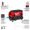 M18 FUEL™ 9 Gallon Dual Battery Dust Extractor w/ PACKOUT™ Compatibility and VACLINK™, view 21