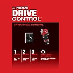 M12 FUEL™ 3/8" Stubby Impact Wrench