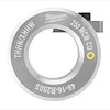 Milwaukee 250 MCM CU metal ring die with engraved text and small side attachment.
