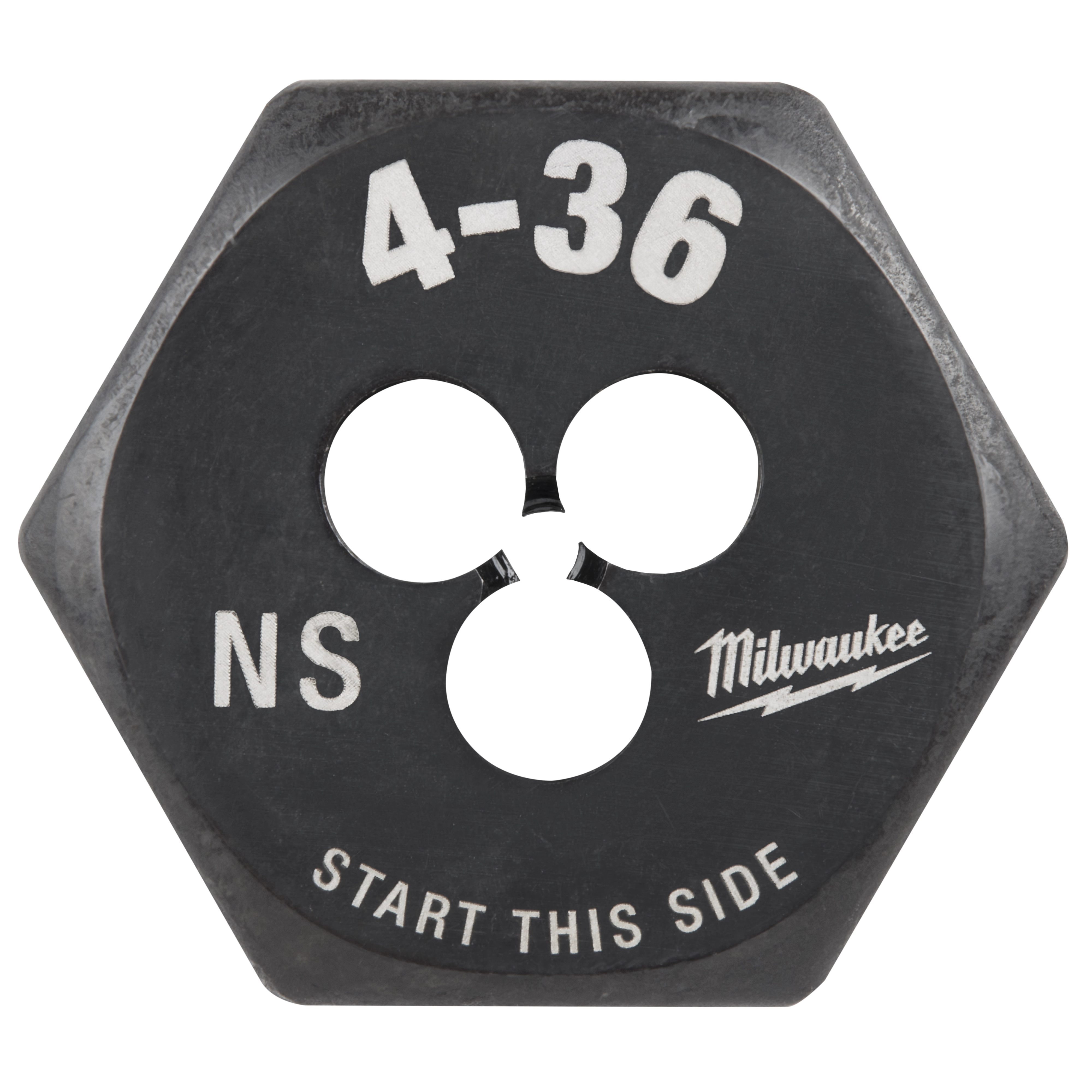 4-36 NS 1-Inch Hex Threading Die | Milwaukee Tool
