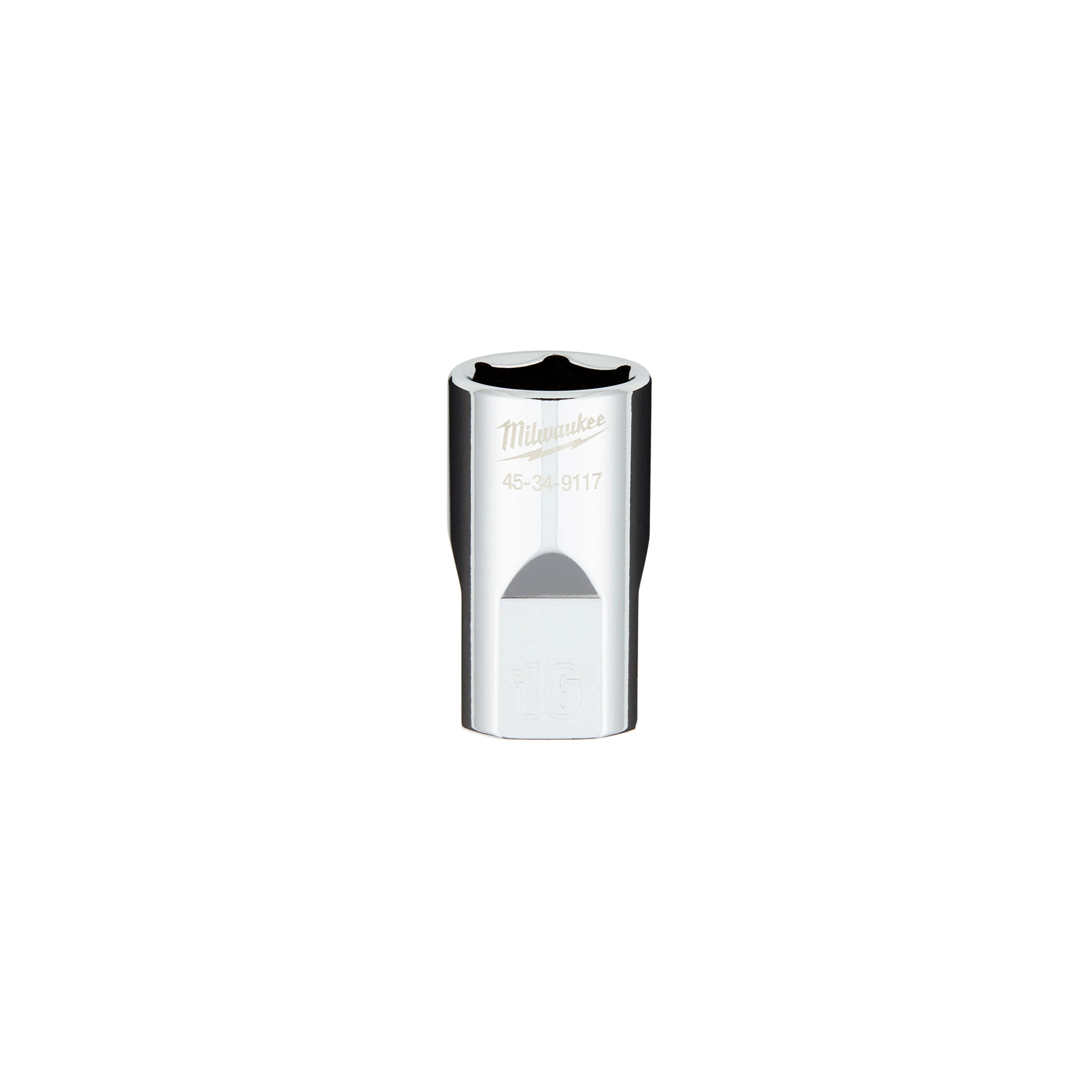 1/2" Drive 16MM Metric 6-Point Socket with FOUR FLAT™ Sides