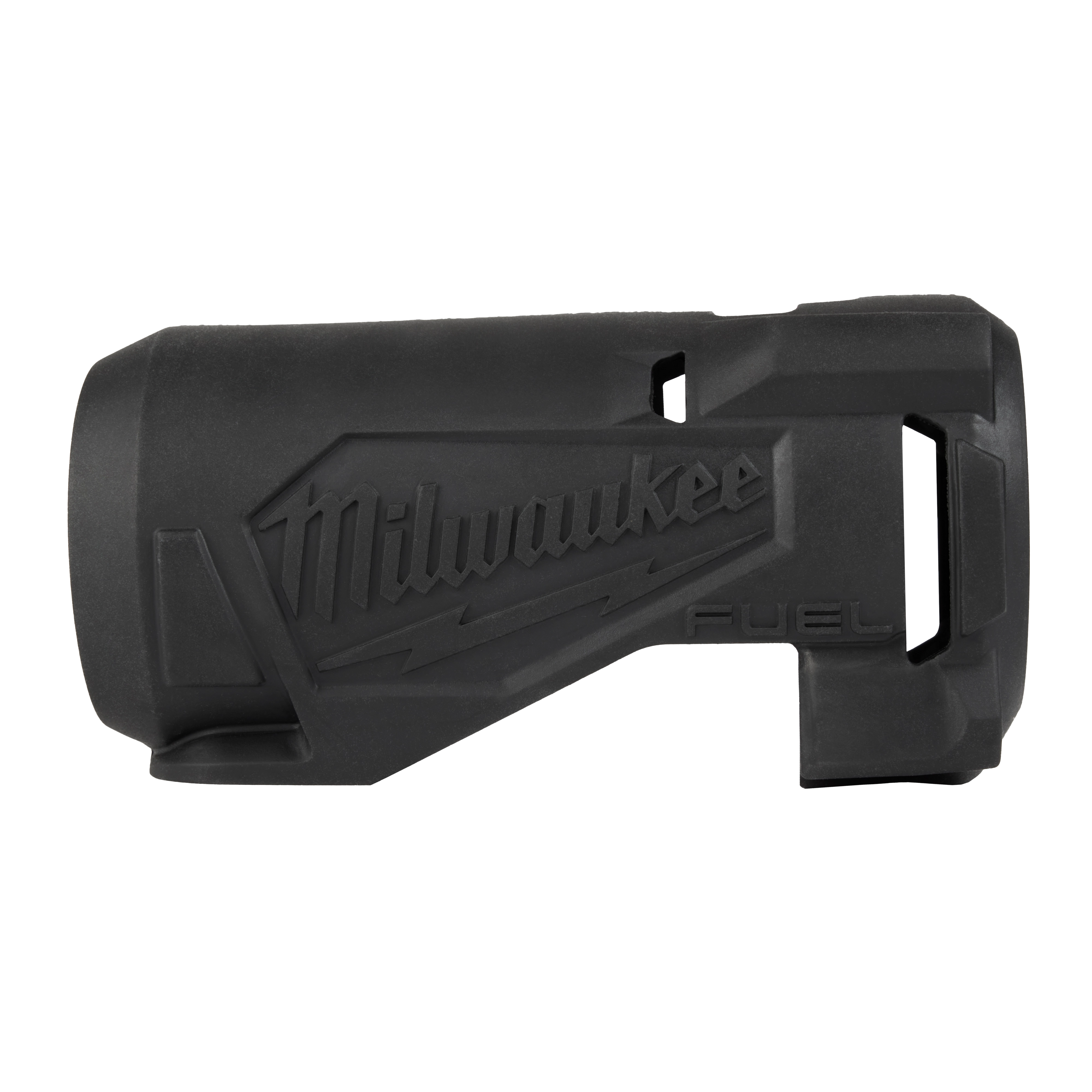 Milwaukee M12 Fuel 1/4" Hex Impact Driver Protective Boot Only, a custom-fit black boot for protecting impact drivers.