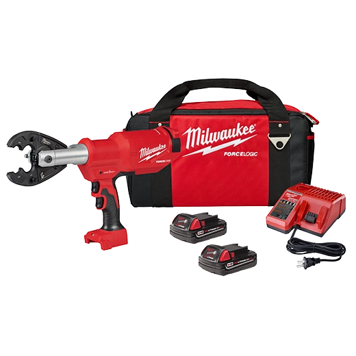 M18™ FORCE LOGIC™ 6T Pistol Utility Crimper Kit w/ BG-D3 Jaw 