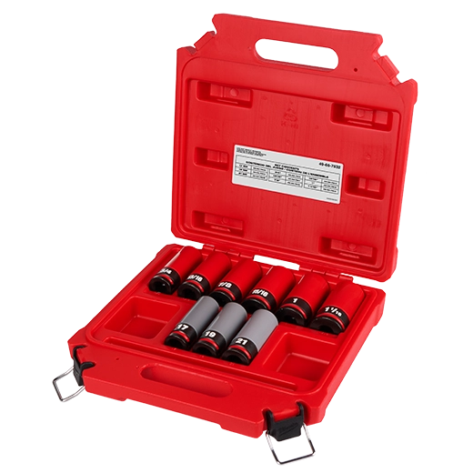 9PC) SHOCKWAVE Impact Duty™ 1/2 Drive SAE & Metric Lug Nut Wheel