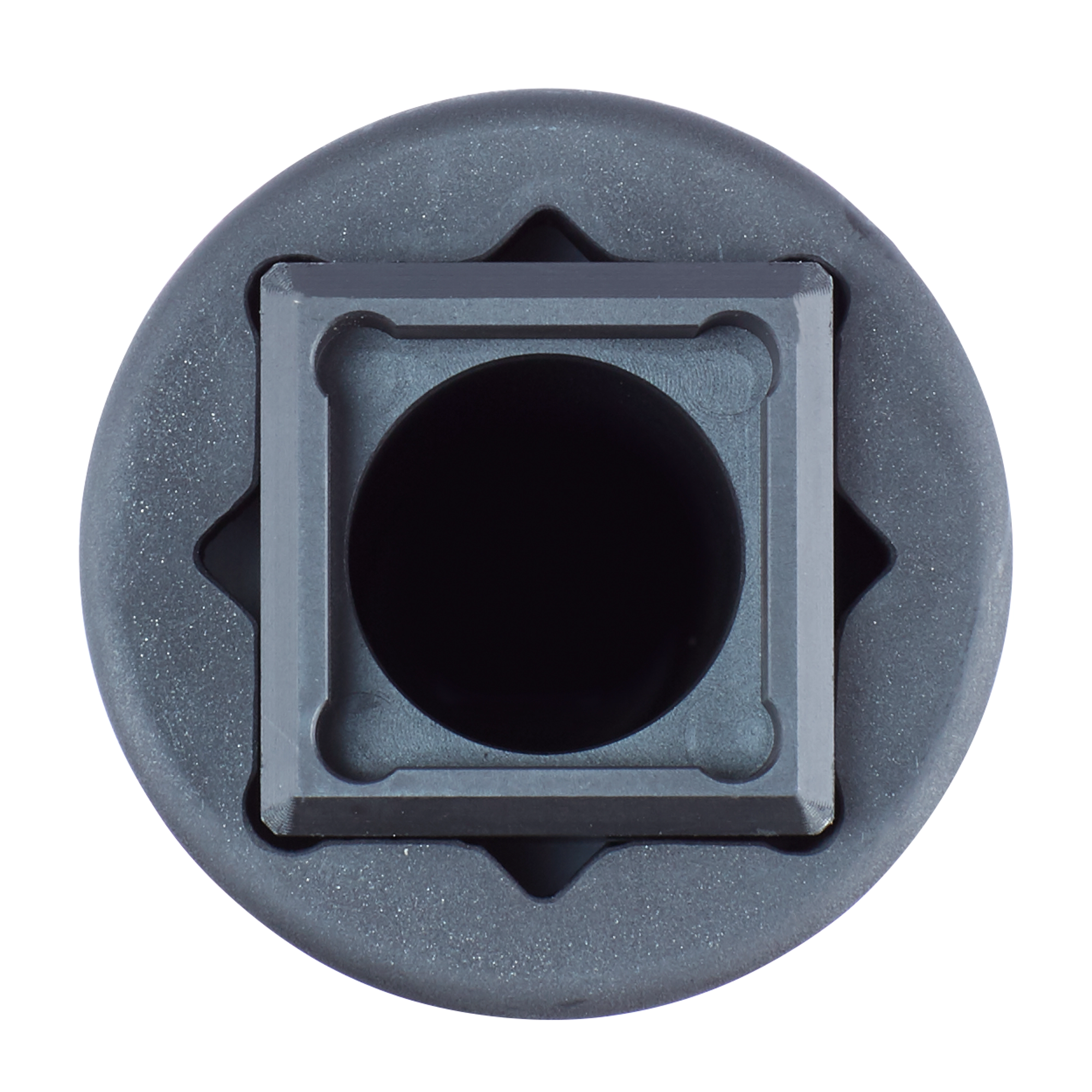 The SHOCKWAVE™ Lineman's 3-in-1 Distribution Utility & Transmission Socket is a durable, cylindrical socket with a square drive opening. Designed for utility work, it combines three essential functions into one tool, enhancing efficiency and versatility for linemen.