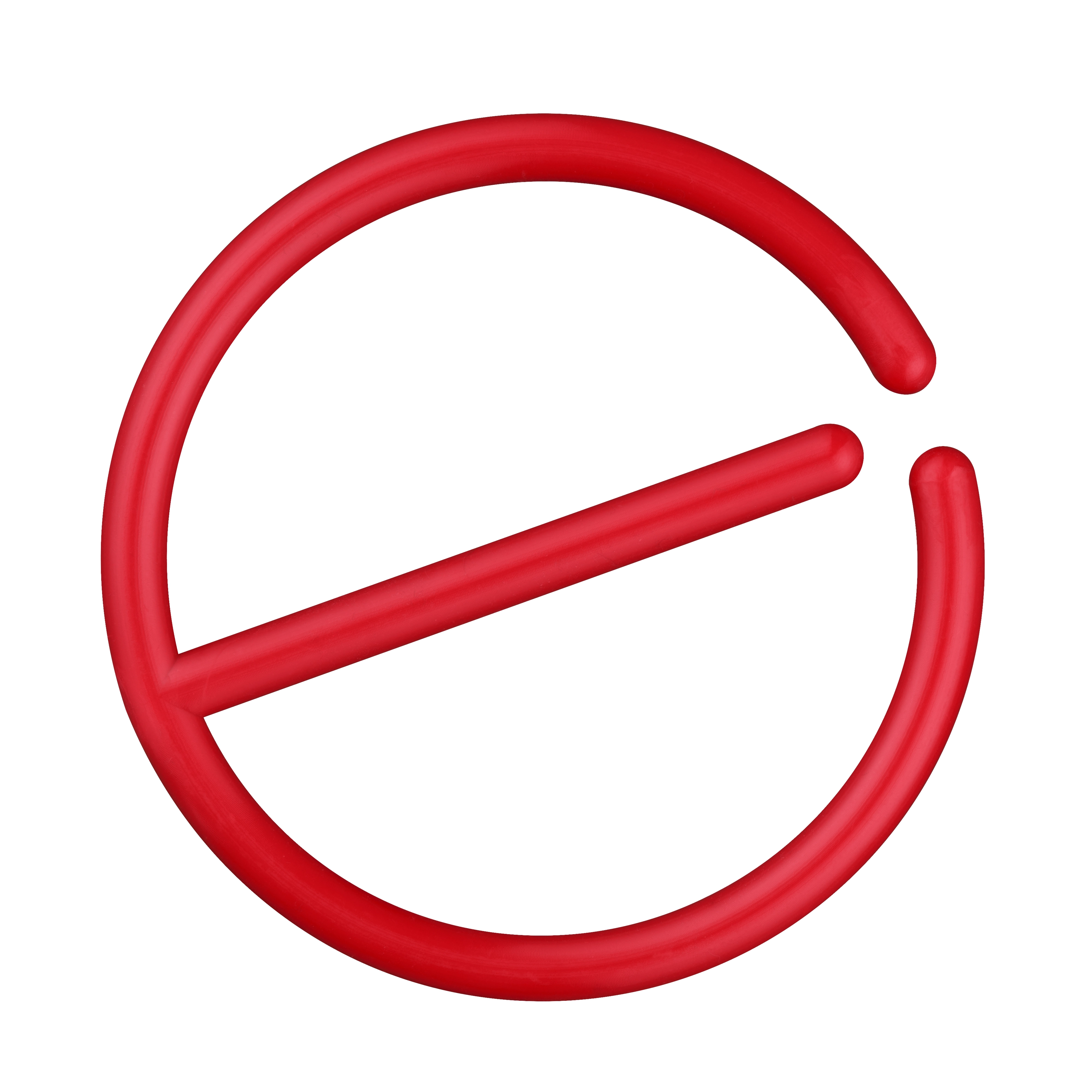 SHOCKWAVE Impact Duty 1" Drive 1-3/4 to 2-1/4 and 46mm to 70mm Retaining Ring, a red circular metal ring with a gap and a bar across the middle.