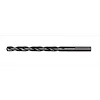 17/64" THUNDERBOLT BLACK OXIDE DRILL BIT, featuring a twisted design for drilling efficiency and a smooth, dark gray finish.