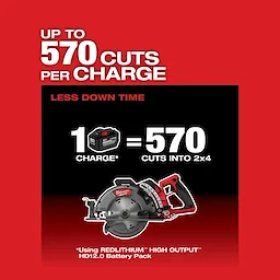 M18 FUEL™ Rear Handle Circular Saw USP Chart 3