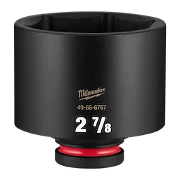 SHOCKWAVE Impact Duty 3/4" Drive 2-7/8" Deep 6 Point Socket standing upright with size marking visible.